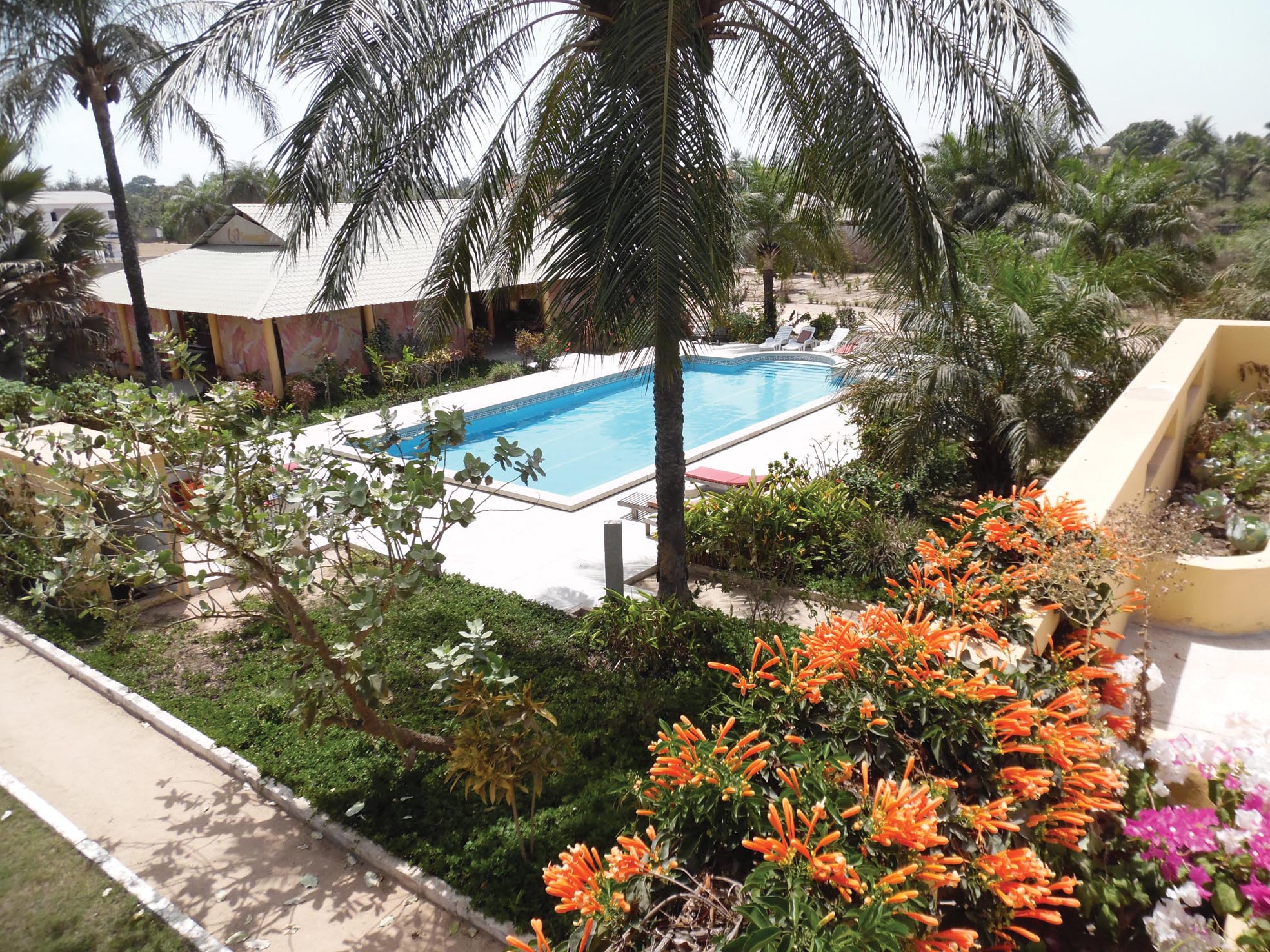 Vue aérienne du domaine Cap-Sénégal
