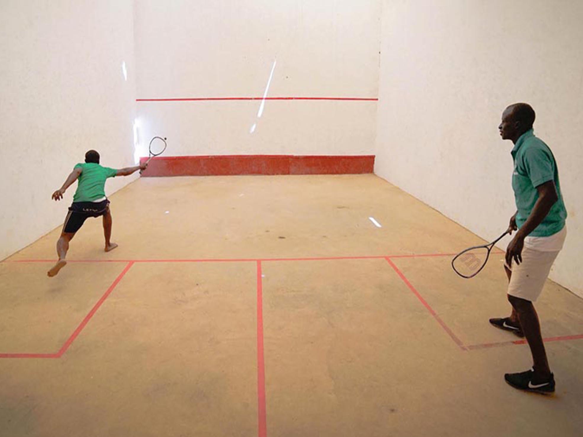 Terrain de squash