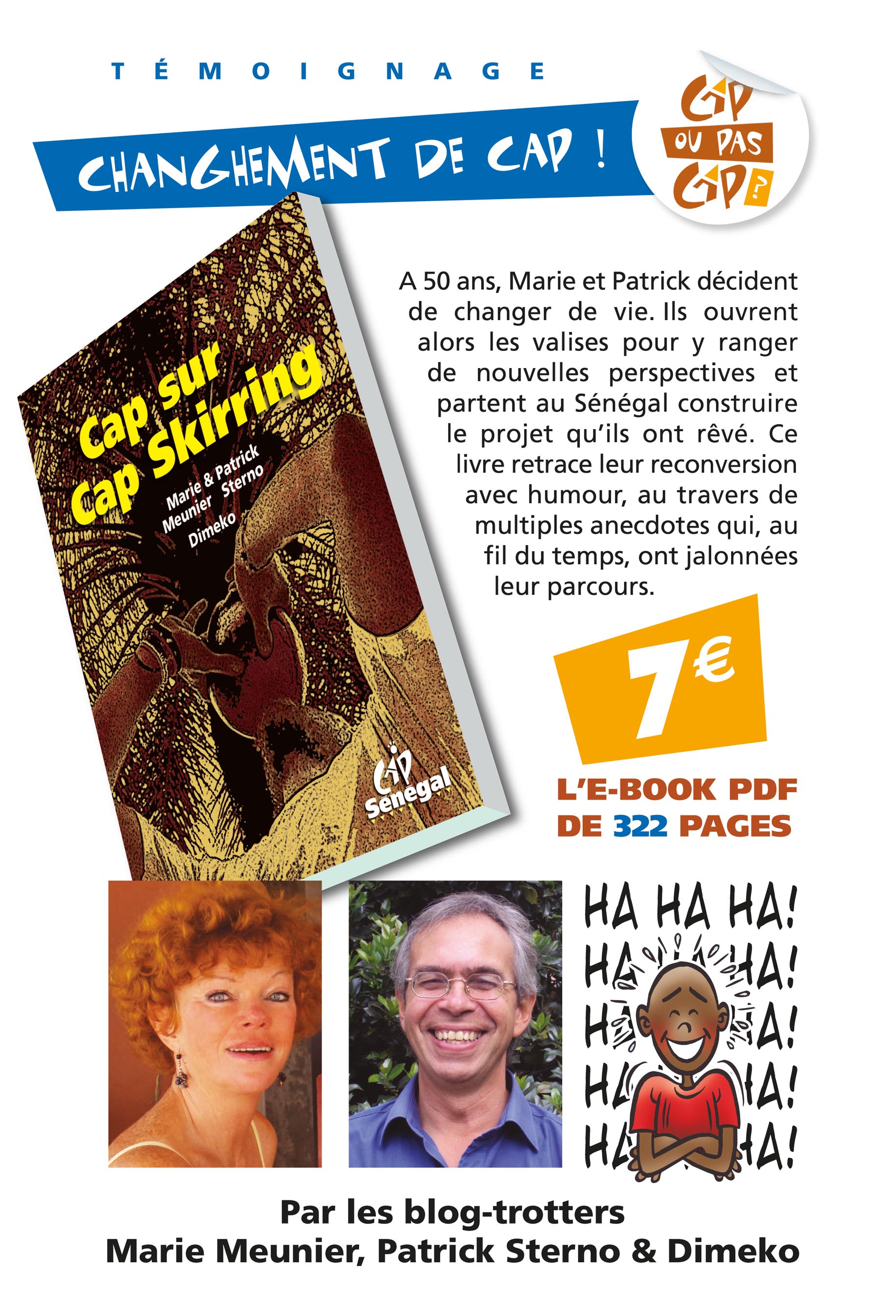 Commandez le livre Cap sur Cap Skirring de Marie et Patrick